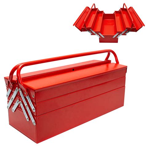 portable metal cantilever tool box|lockable metal tool box.